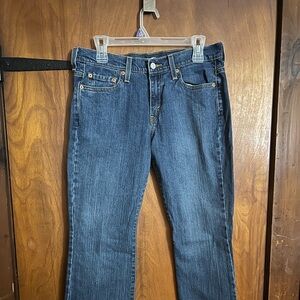 Levi's Dark Blue Boot Cut Jeans